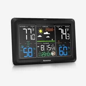 Wireless Atomic 7.5-inch Full Color Weather Station Q7 - All In One Functions